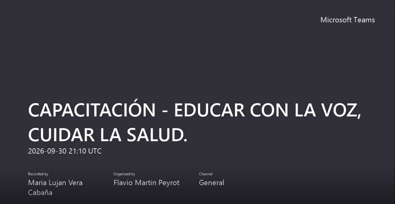 Streaming: Entrevista Terciario